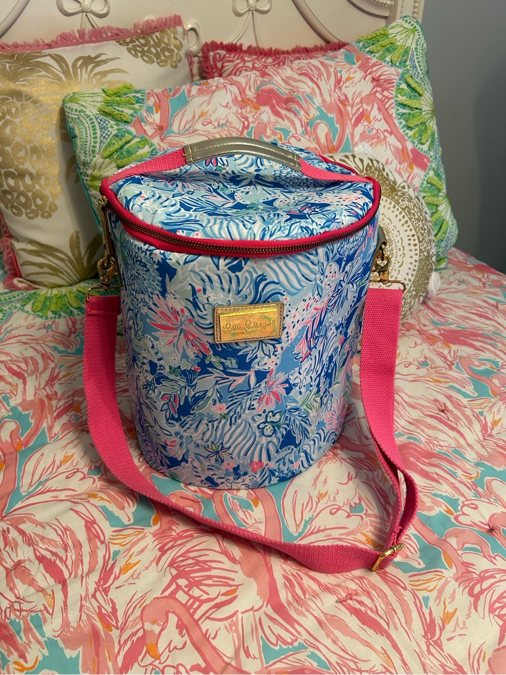 Lilly Pulitzer insulated beach cooler